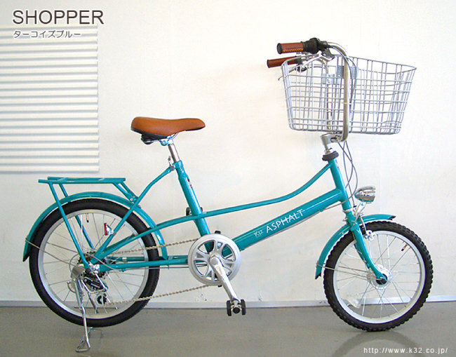 女性のためのオリジナル自転車 K32『SHOPPER』