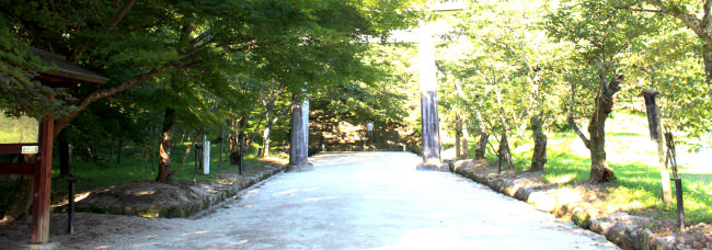 宝満宮竈門神社の道