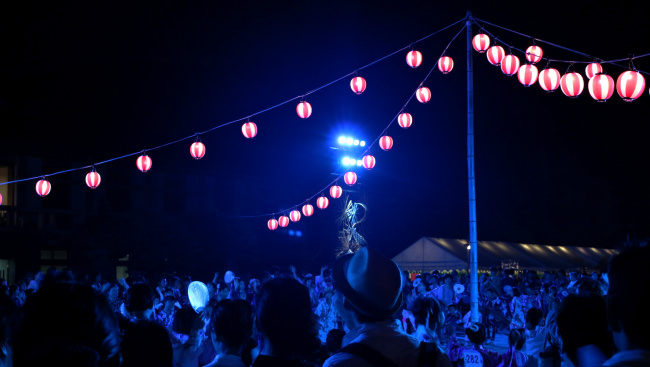 大宰府天満宮の天神祭りの盆踊り